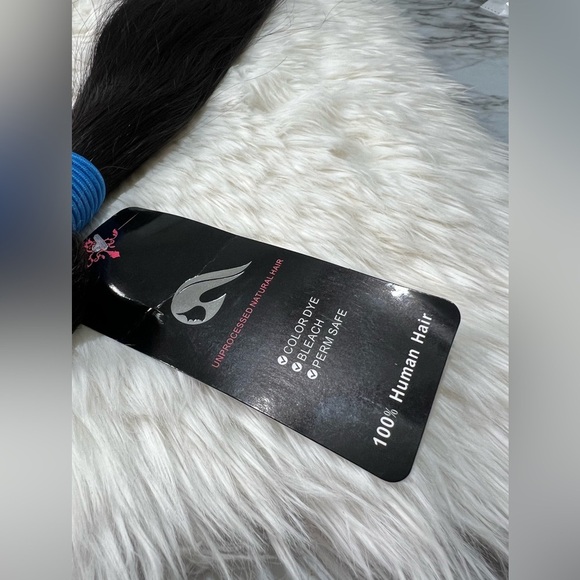 16 In Natural Black 1 Bundle Human Hair 100% Unprocessed Brazilian high … - Picture 3 of 5